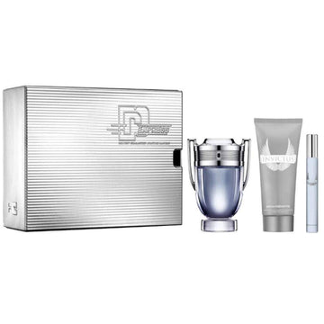 Paco Rabanne Invictus Intense Set Edt 100Ml מארז פאקו רבאן לגבר