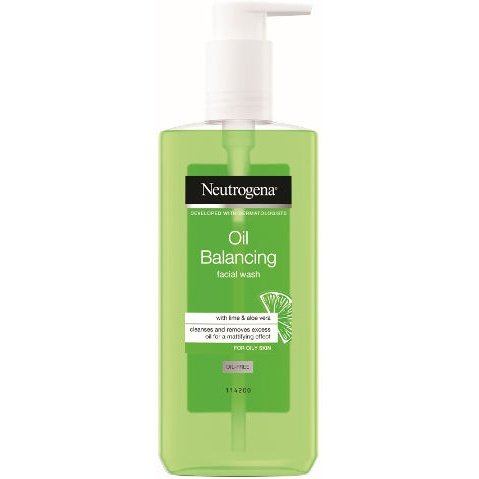 ג'ל ניקוי פנים ניוטרוג'ינה Oil Balancing 200 מ"ל