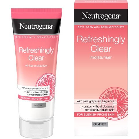 NEUTROGENA - REFRESHINGLY CLEAR Pink Grapefruit Extra refreshing oil-free moisturizer | Cosmetics Neutrogena