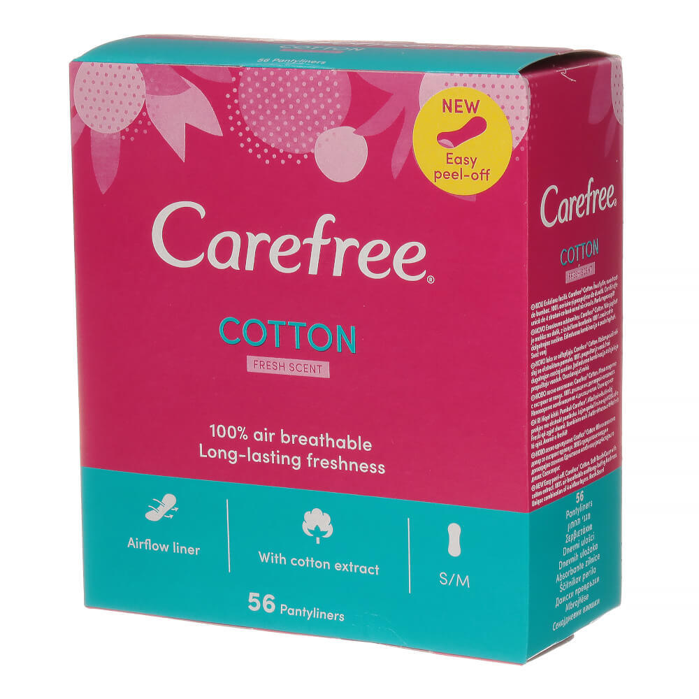 Carefree cotton bottom protectors 56 units