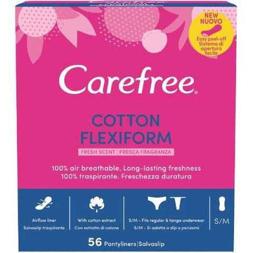 מגני תחתון אווריריים CAREFREE קרפרי 58 + 20יחידות פלקסי פורם.