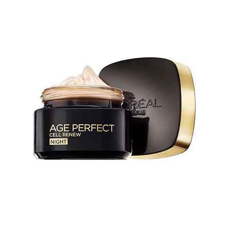 Age Perfect Renaissance Cell Renew - Night cream-קרם לילה L'Oréal Paris | לוריאל פריס.