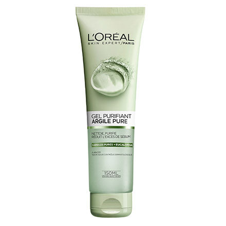 תרחיץ ירוק לניקוי, טיהור ומראה מאט Pure Clay L'Oréal Paris | לוריאל פריס