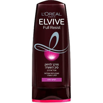 ‫אלביב - מרכך פול רזיסט לחיזוק סיב השערה | לוראל אלביב ELVIV LOREAL‬.