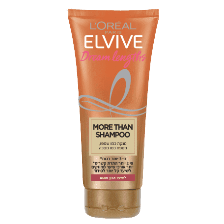 ‫אלביב - MORE THAN SHAMPOO דרים לונג | לוראל אלביב ELVIV LOREAL‬