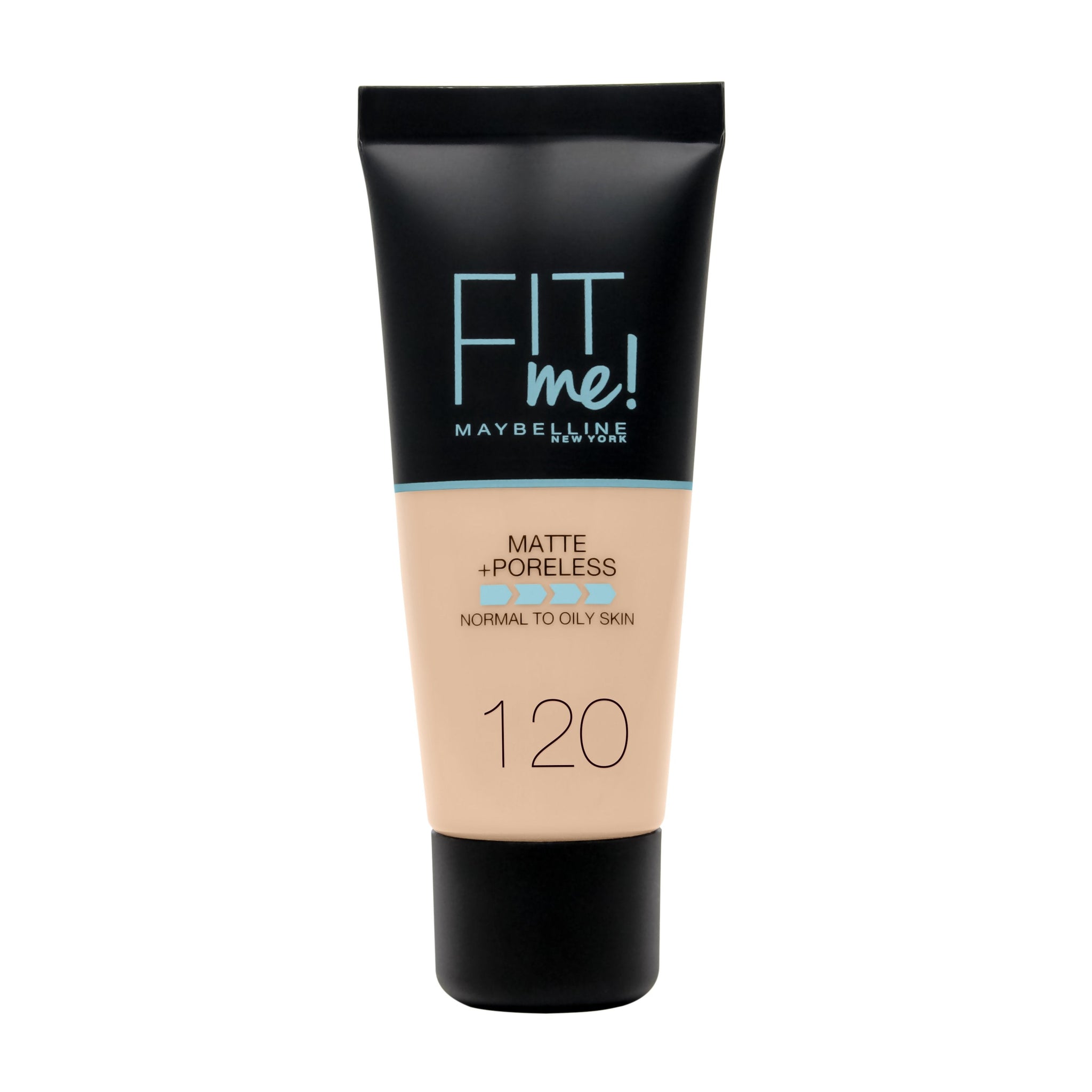 מייבלין MAYBELLINE מייק אפ FIT ME! MATTE AND PORELESS של גוון 110 Porcelan