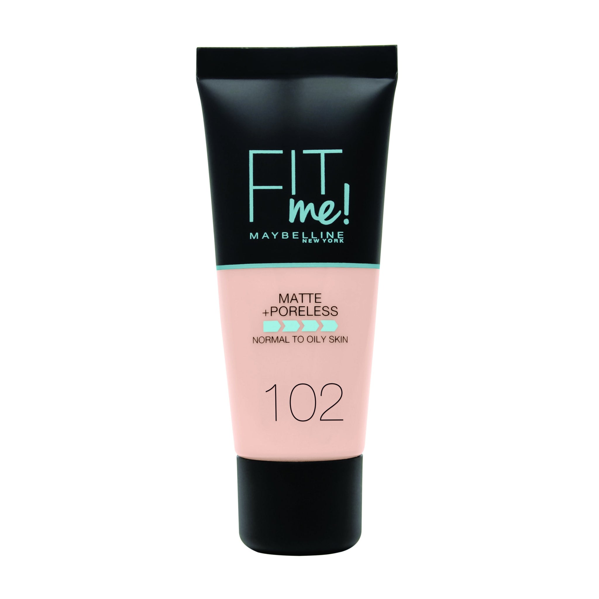 מייבלין MAYBELLINE מייק אפ FIT ME! MATTE AND PORELESS של גוון 110 Porcelan