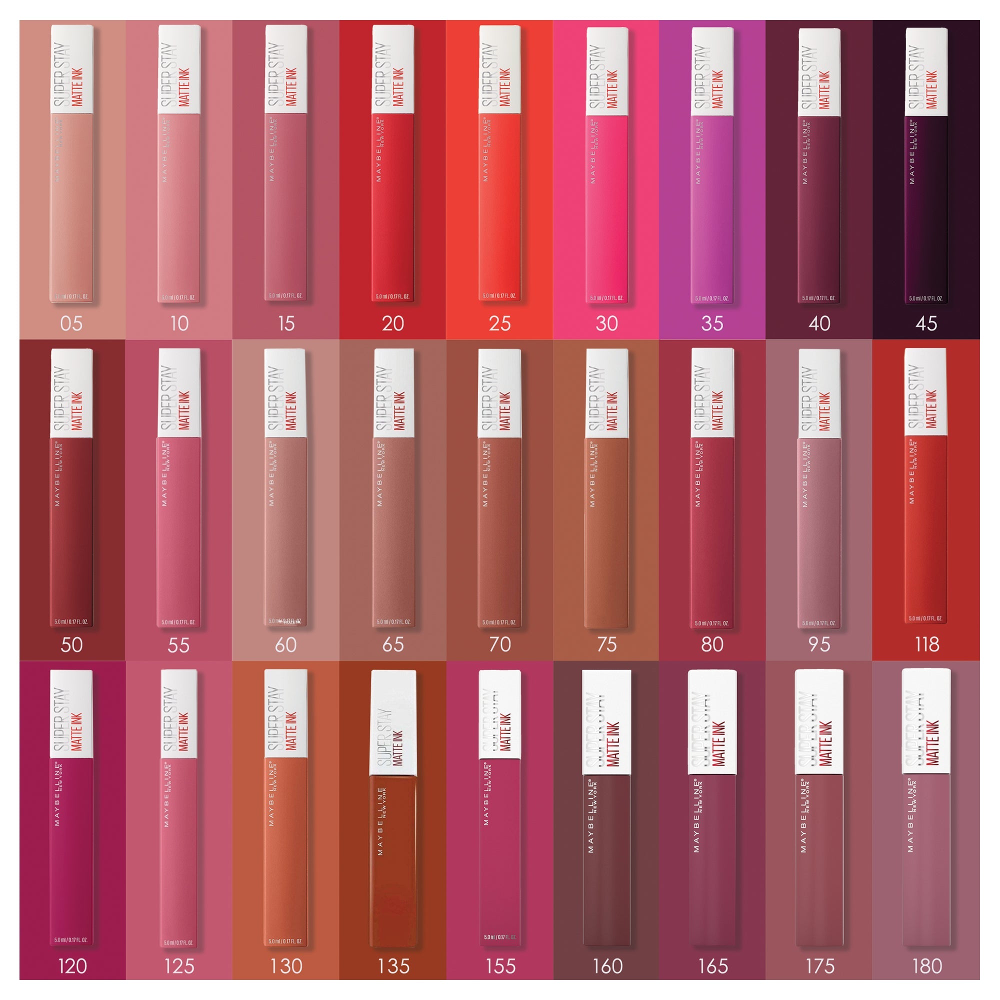 שפתון נוזלי עמיד- SUPER STAY MATTE INK Maybelline | מייבלין