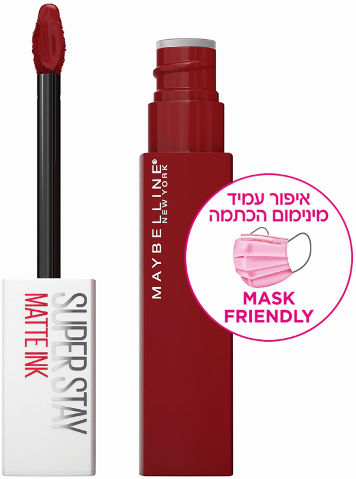 שפתון נוזלי עמיד- SUPER STAY MATTE INK Maybelline | מייבלין