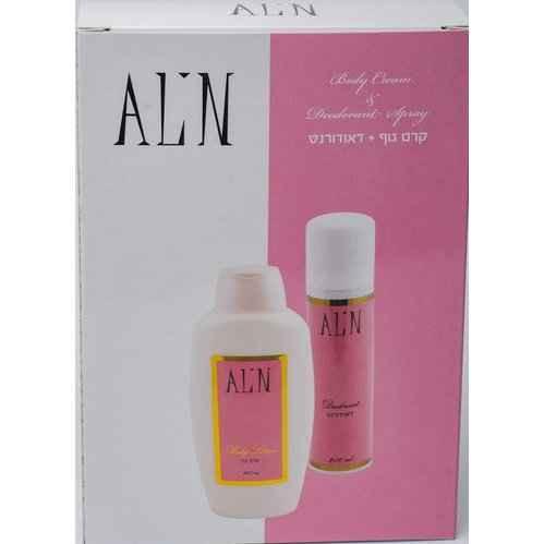 מארז טיפוח תואם אולימפיה אלין - קרם גוף 400 מל + דאודורנט"אלין קוסמטיקס ALIN.