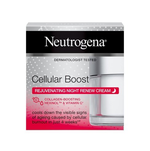 NEUTROGENA  - CELLULAR BOOST קרם לילה אנטי אייג'ינג | קוסמטיקס | נטרוג'ינה