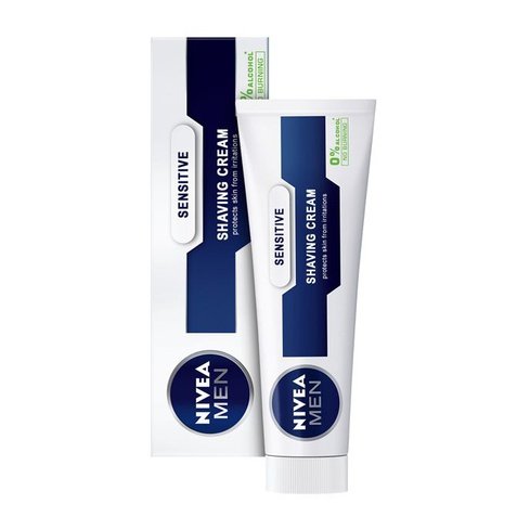 NIVEA for men shaving cream for sensitive skin NIVEA