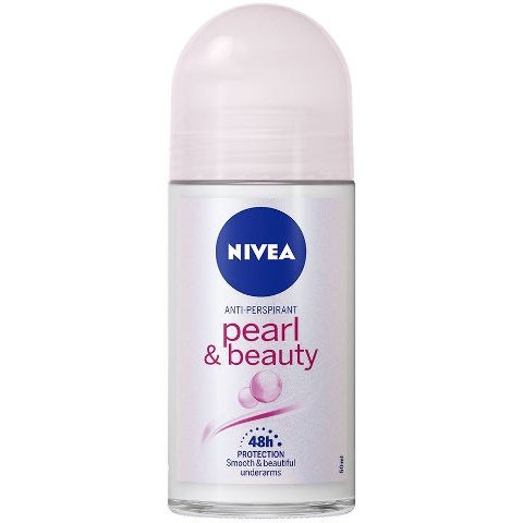 ניוואה NIVEA - דאודורנט רול און פרל אנד ביוטי לאישה | קוסמטיקס | 50 מ"ל