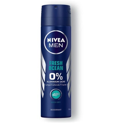 ניוואה NIVEA - דאודורנט ספריי פרש אוושן לגבר | קוסמטיקס | 150 מ''ל