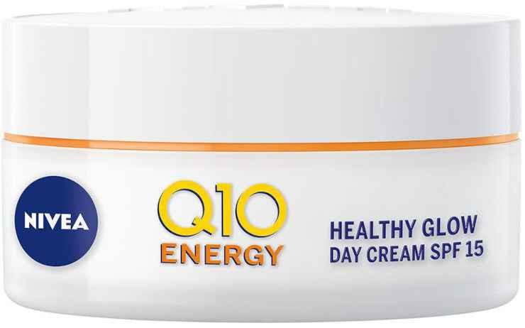 Q10 POWER אנרג'י קרם יום SPF15 מועשר בויטמין C ניוואה NIVEA.