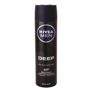דאודרנט ספריי אנטי פרספירנט לגבר NIVEA MEN DEEP 150 מ"ל