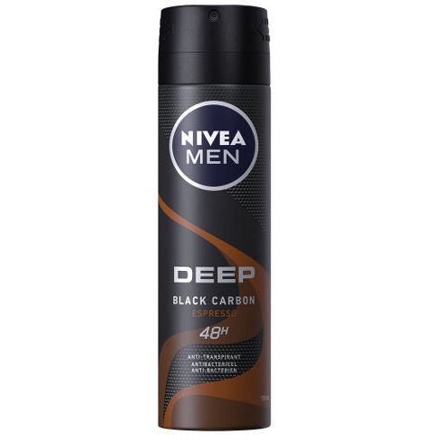 ניוואה NIVEA - דאודורנט ספריי דיפ אספרסו לגבר | קוסמטיקס | 150 מ''ל