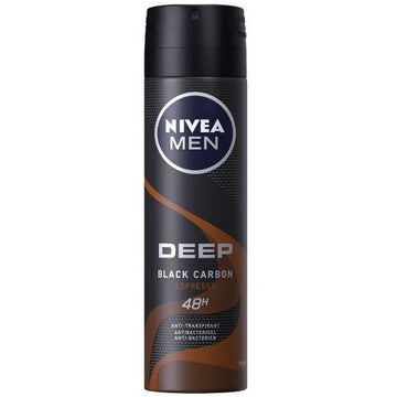 ניוואה NIVEA - דאודורנט ספריי דיפ אספרסו לגבר | קוסמטיקס | 150 מ''ל