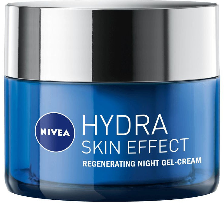 HYDRA SKIN EFFECT קרם לחות במרקם ג'ל ללילה ניוואה NIVEA