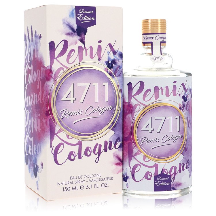 4711 4711 Remix Lavender Eau De Cologne Spray (Unisex) By 4711 [ייבוא מקביל]