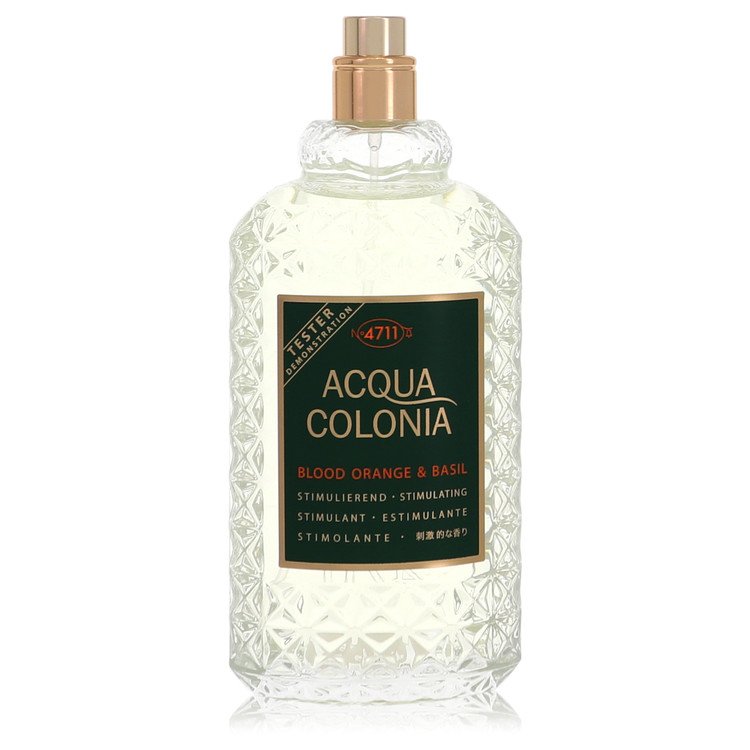 4711 4711 Acqua Colonia Blood Orange & Basil Eau De Cologne Spray (Unisex Tester) By 4711 [ייבוא מקביל]