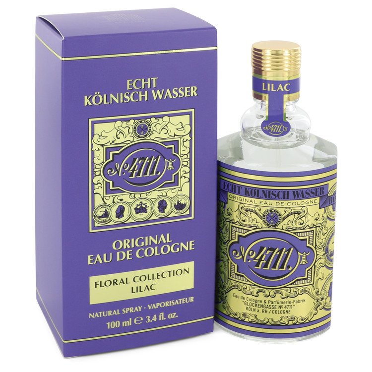4711 4711 Lilac Eau De Cologne Spray (Unisex) By 4711 [ייבוא מקביל]