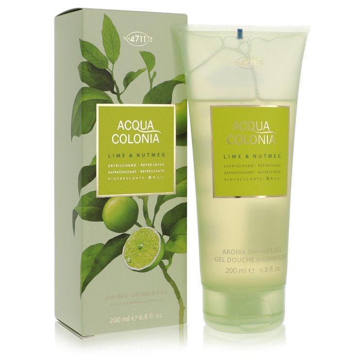 4711 4711 Acqua Colonia Lime & Nutmeg Shower Gel By 4711 [ייבוא מקביל]