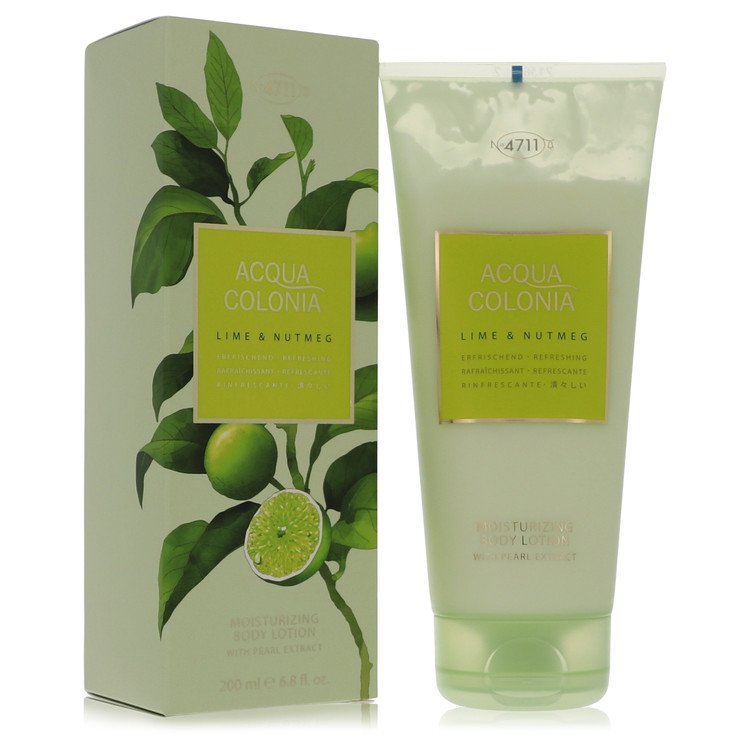 4711 4711 Acqua Colonia Lime & Nutmeg Body Lotion By 4711 [ייבוא מקביל]