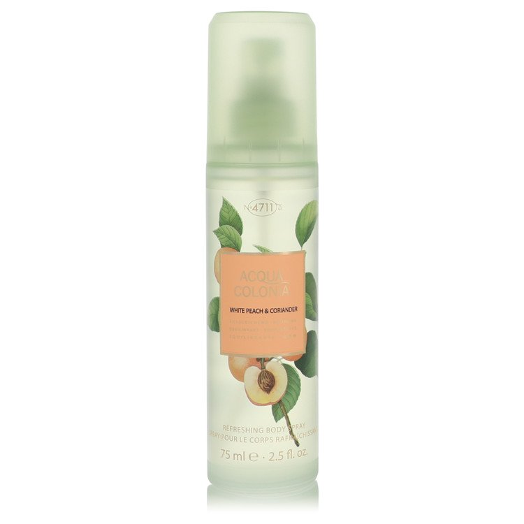 4711 4711 Acqua Colonia White Peach & Coriander Body Spray By 4711 [ייבוא מקביל]