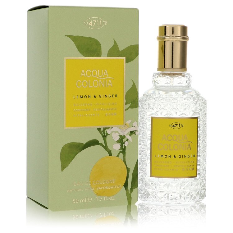 4711 4711 Acqua Colonia Lemon & Ginger Eau De Cologne Spray (Unisex) By 4711 [ייבוא מקביל]