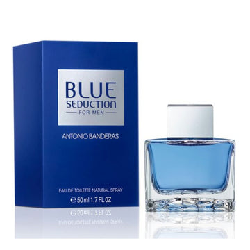 Blue Seduction Cologne - By ANTONIO BANDERAS FOR MEN - 50ML - בושם לגבר בלו אנטוניו בנדרס ✔מוצר מקורי
