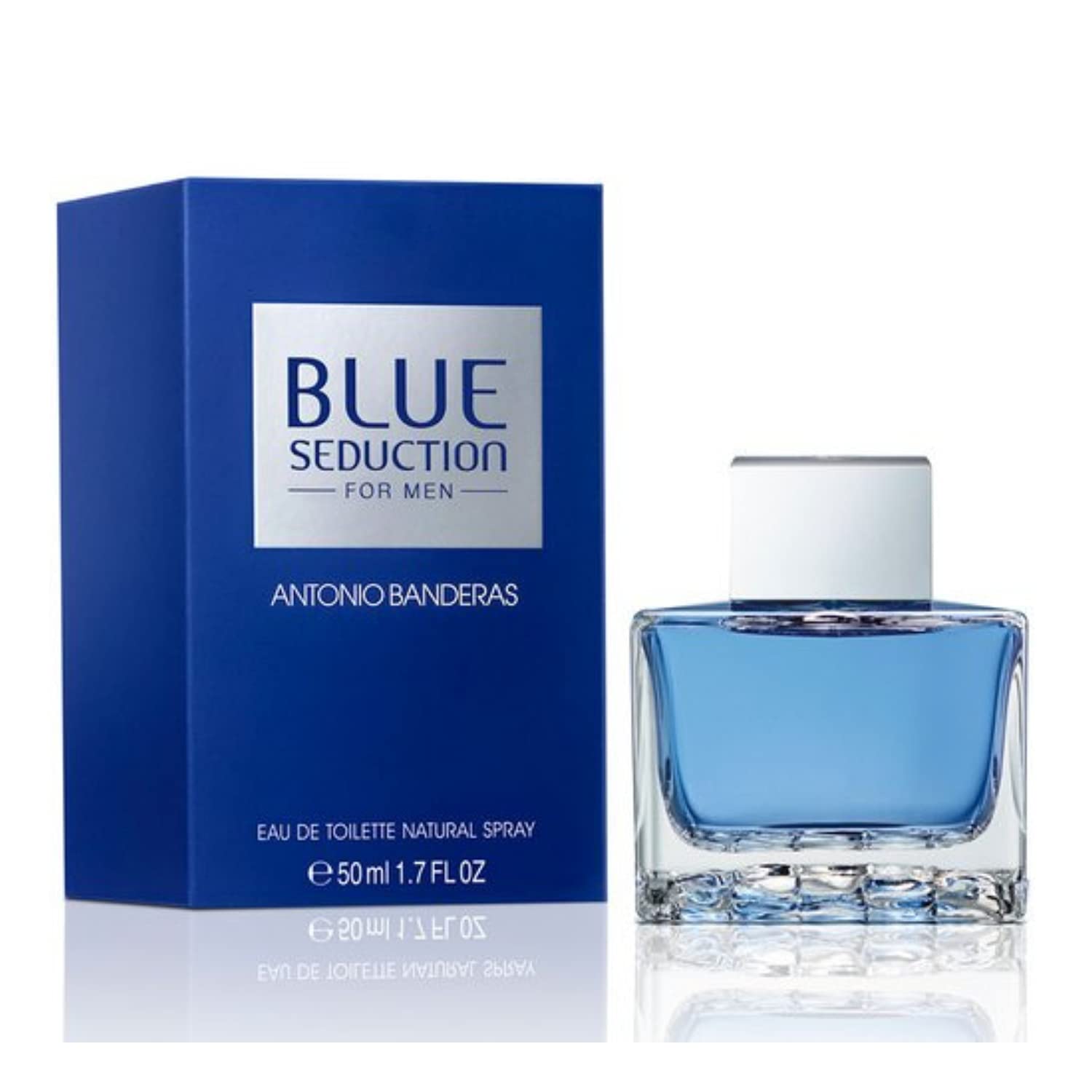 Blue Seduction Cologne - By ANTONIO BANDERAS FOR MEN - 50ML - Perfume for men Blue Antonio Banderas ✔Original product