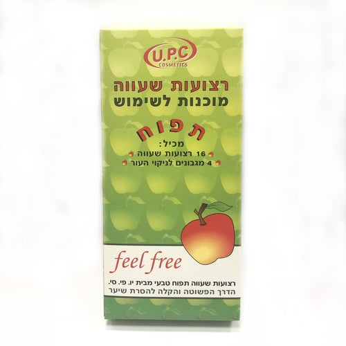 Wax strips for removing hair from the body UPC apple