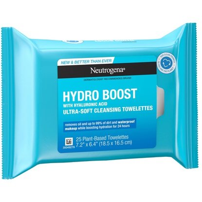 NEUTROGENA  - HYDRO BOOST מגבוני ניקוי | קוסמטיקס | נטרוג'ינה