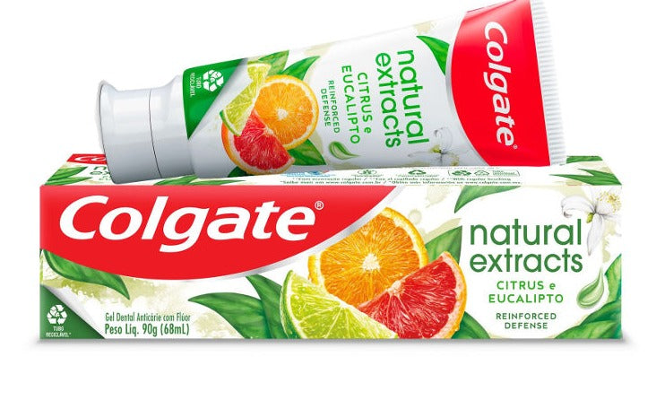 משחת שיניים נטורל הדרים אקליפטוס Colgate נטורל אקסטרקטס
