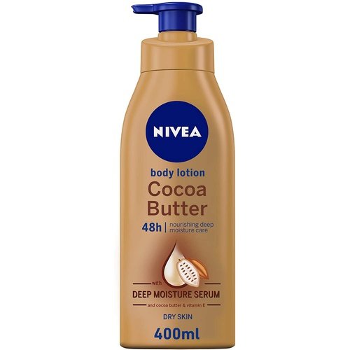 ניוואה NIVEA  קרם גוף לעור יבש, חמאת קקאו ויטמין אי