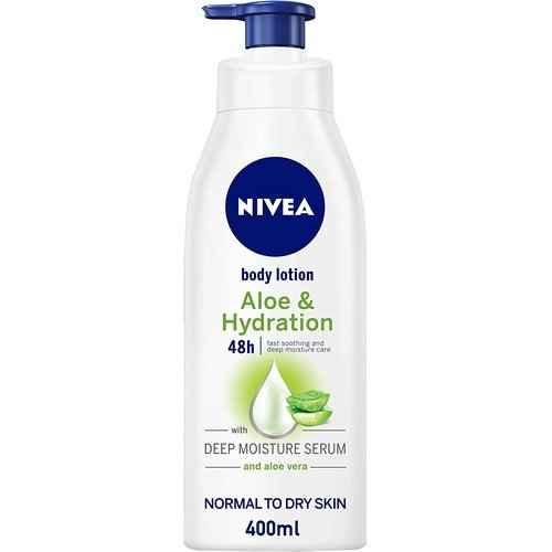 ניוואה NIVEA  קרם גוף לעור יבש, מעושר באלוורה.