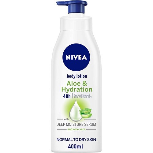 NIVEA body cream for dry skin, enriched with aloe vera 