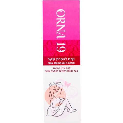 קרם להסרת שיער לעור רגיש - ORNA 19