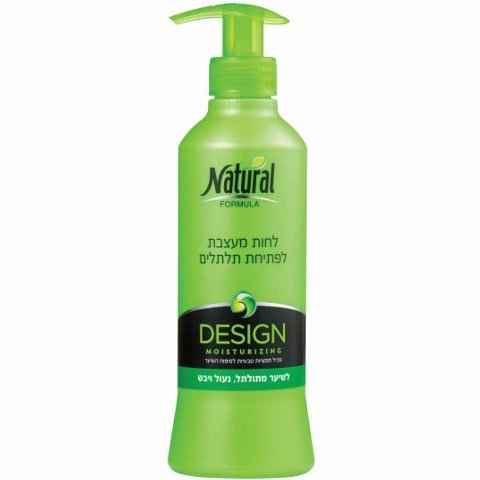 ‫נטורל פורמולה - לחות מעצבת לפתיחת תלתלים | NATURAL FORMULA.