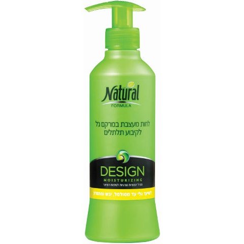 לחות מעצבת ג'ל נטורל פורמולה 400 מ"ל - קיבוע תלתלים
