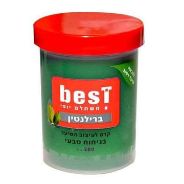 קרם ברילנטין לברק וגמישות BEST 200 מ"ל.