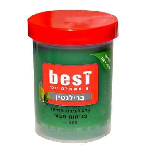 קרם ברילנטין לברק וגמישות BEST 200 מ"ל.
