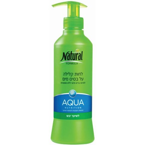 ‫נטורל פורמולה - לחות קלילה על בסיס מים לשיער יבש | NATURAL FORMULA
