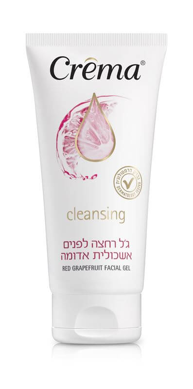 קרמה - תחליב פנים אשכולית אדומה 180 מ''ל CREMA