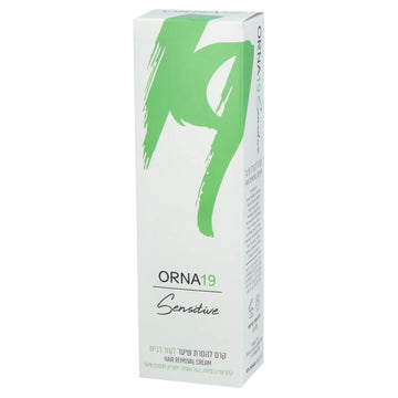 קרם להסרת שיער לעור רגיש אורנה 19 80 גרם