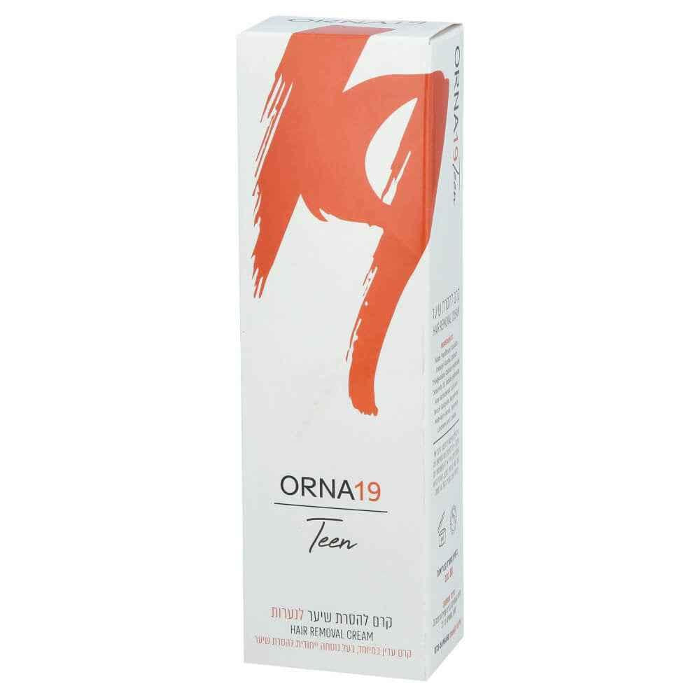 קרם להסרת שיער לנערות אורנה 19 80 גרם.