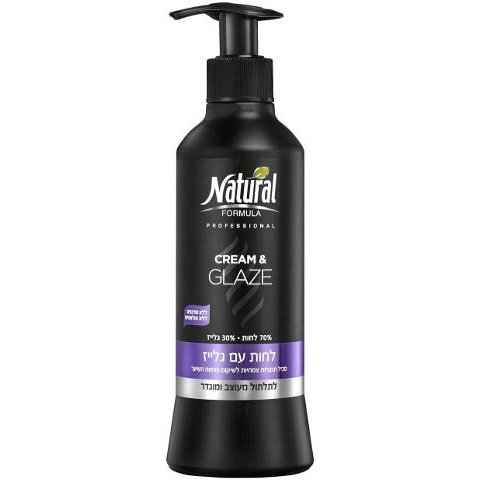 ‫נטורל פורמולה - לחות עם גלייז | NATURAL FORMULA.