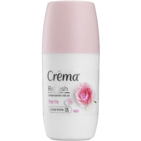 ‫קרמה - דאודורנט רול און ורד ווניל CREMA