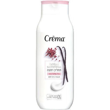 ‫קרמה - תחליב רחצה וניל ופלפל ורוד CREMA
